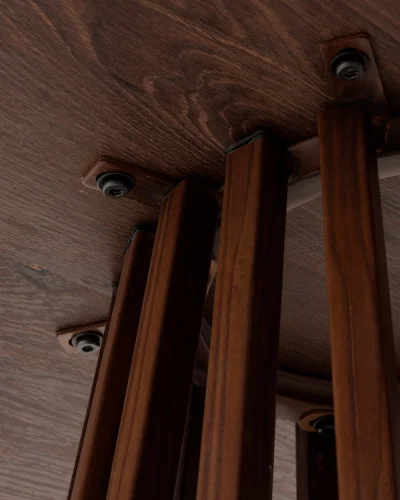 Стол обеденный Daphne 100*75, орех УТ000041366 Stool Group столешница орех из мдф фото 3