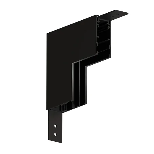 Коннектор угловой внутренний для накладного магнитного шинопровода Expert-Accessories A590806 Arte Lamp чёрный в стиле современный для светильников серии Expert-Accessories expert магнитная