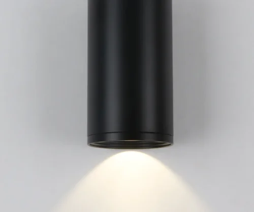 Светильник накладной LED Фабио 08570-10,19 Kink Light чёрный 1 лампа, основание чёрное в стиле современный круглый фото 2