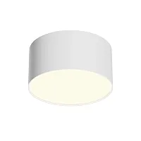 Светильник накладной LED Zon C032CL-12W3K-RD-W Maytoni белый на 1 лампу, основание белое в стиле современный 