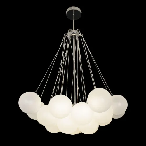 Светильник подвесной Dream 10129/600 LOFT IT белый 6 ламп, основание хром в стиле современный шар фото 2