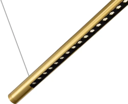 Светильник подвесной LED Parilla SL6238.313.01 ST-Luce латунь на 1 лампу, основание латунь в стиле современный линейный фото 3