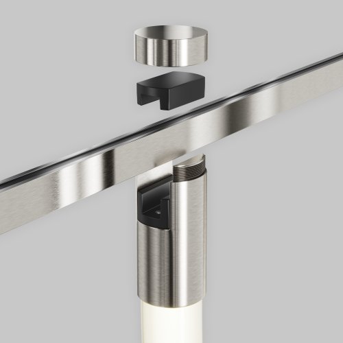 Трековый светильник LED Magnetic trаck system Flarity TR154-1-27W4K-PT Maytoni белый для шинопроводов серии Magnetic trаck system Flarity платина фото 4 Трековый светильник LED Magnetic trаck system Flarity TR154-1-27W4K-PT Maytoni белый для шинопроводов серии Magnetic trаck system Flarity платина фото 4