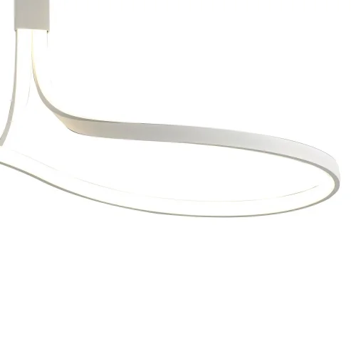 Светильник потолочный LED NUR 6000 Mantra белый 1 лампа, основание белое в стиле современный  фото 3