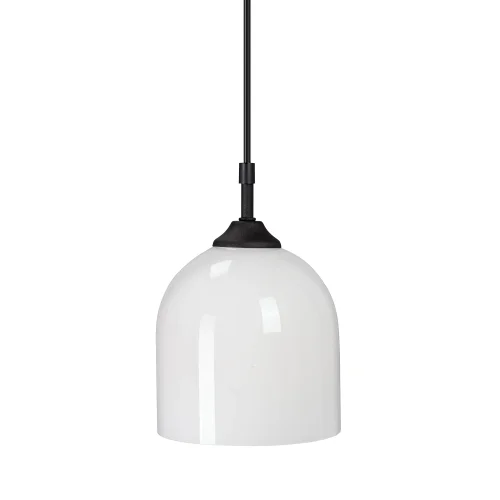 Светильник подвесной V2951-1/1S Vitaluce белый 1 лампа, основание чёрное в стиле арт-деко  фото 4