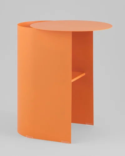 Журнальный столик Floire, металл, оранжевый УТ000041882 Stool Group столешница из 