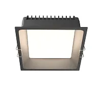 Светильник точечный LED Okno DL056-18W3-4-6K-B Maytoni чёрный 1 лампа, основание чёрное в стиле модерн 