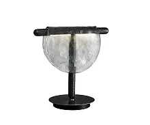 Настольная лампа LED Тэрро 07687-T,19(16) Kink Light серая на 1 лампу, основание чёрное металл в стиле арт-деко современный 