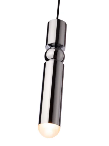 Светильник подвесной Lee 1511-CH LOFT IT хром 1 лампа, основание хром в стиле модерн трубочки фото 3