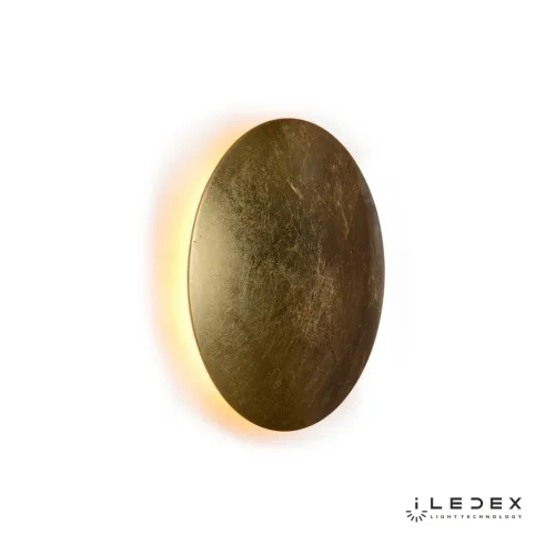 Бра LED Lunar ZD8102-18W Gold iLedex золотой на 1 лампа, основание золотое в стиле современный хай-тек  фото 2