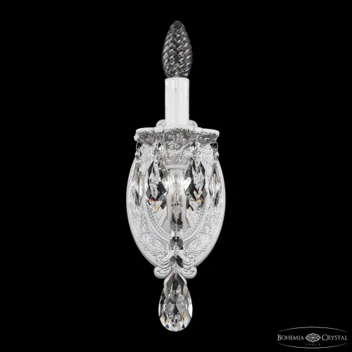Бра AL7801B10/1/175 A WMN Bohemia Ivele Crystal без плафона на 1 лампа, основание белое серое в стиле классический sp фото 2