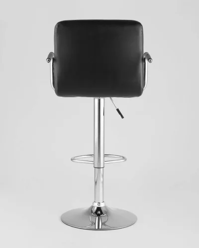 Стул барный Малави NEW, черный NP УТ000039146 Stool Group, /экокожа, ножки/металл/, размеры - 910*1110**** фото 7