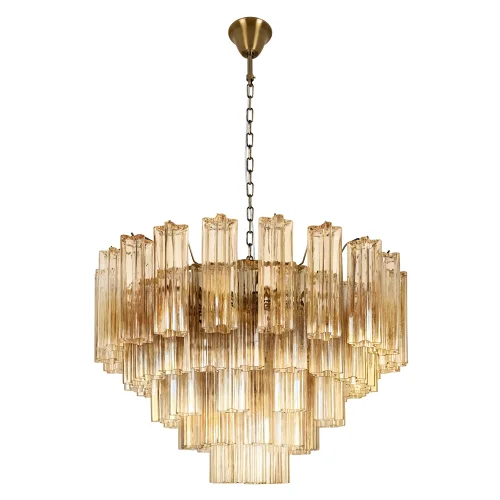 Люстра подвесная Мурано / Murano 10580/800 Champagne LOFT IT шампань на 18 ламп, основание бронзовое в стиле современный арт-деко Люстра подвесная Мурано / Murano 10580/800 Champagne LOFT IT шампань на 18 ламп, основание бронзовое в стиле современный арт-деко