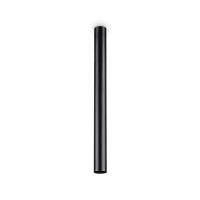 Светильник накладной LOOK PL1 H75 NERO Ideal Lux чёрный 1 лампа, основание чёрное в стиле современный круглый