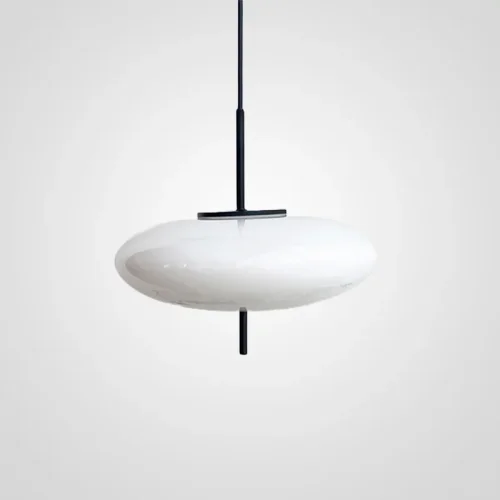 Светильник подвесной LAKIN black D30 189884-23 ImperiumLoft белый на 6 ламп, основание чёрное в стиле современный 