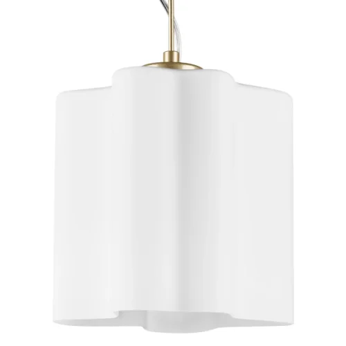 Светильник подвесной Nubi 802113 Lightstar белый 1 лампа, основание бежевое в стиле современный арт-деко  фото 4
