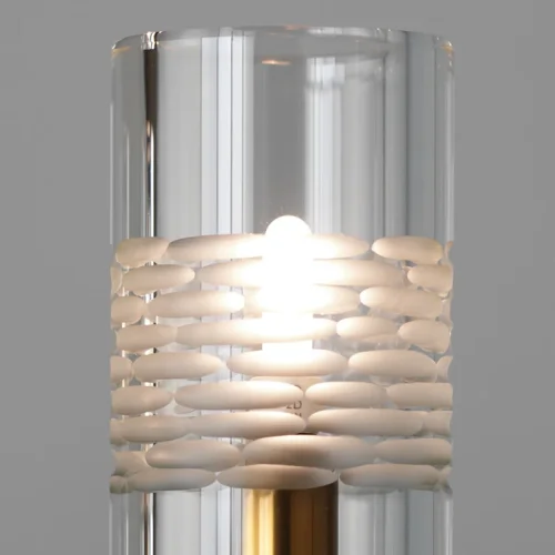 Настенный светильник (Бра) Chamont 154984-60 ImperiumLoft прозрачный на 1 лампа, основание латунь в стиле современный  фото 8