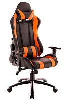 Геймерское кресло Lotus S2 Экокожа Оранжевый EP-lotus s2 eco black/orange Everprof, оранжевый/экокожа, ножки//, размеры - 1280*1360***700*