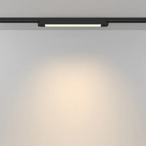 Трековый светильник LED Basis TR000-1-12W3K-B_1 Maytoni белый для шинопроводов серии Basis чёрный фото 4