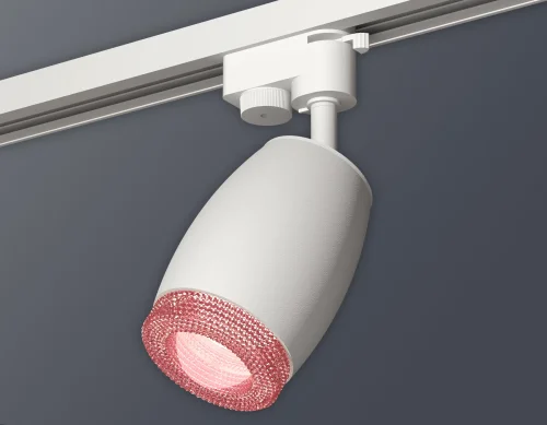 Трековый светильник XT1122022 Ambrella light белый розовый для шинопроводов серии Track System фото 3