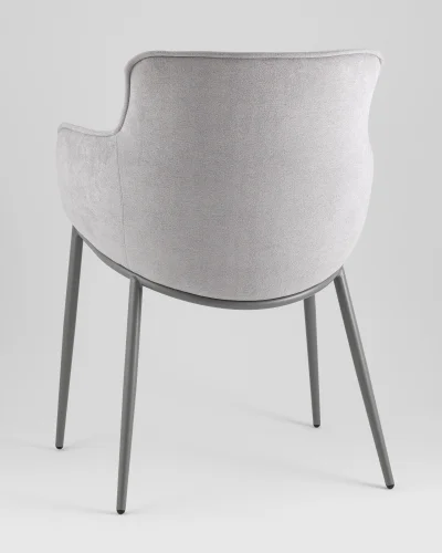 Стул Твигги шенилл серый, каркас серый УТ000041930 Stool Group, /, ножки//, размеры - ***** фото 7