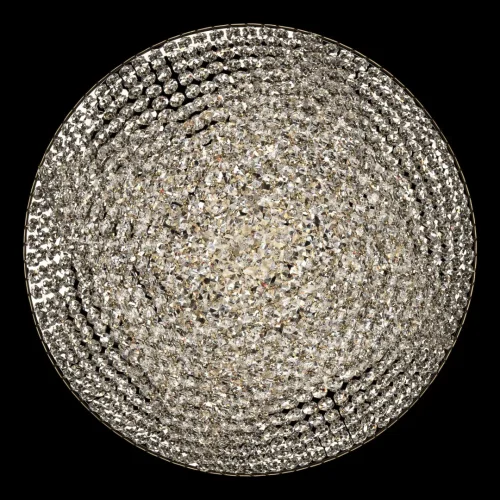 Люстра потолочная хрустальная 19321/H1/45IV G Bohemia Ivele Crystal прозрачная на 8 ламп, основание золотое в стиле классика sp фото 3