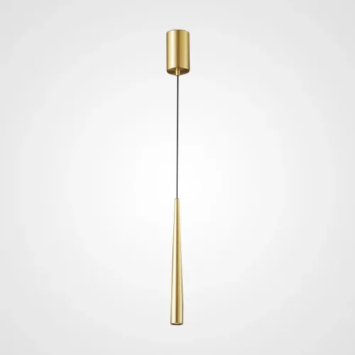 Светильник подвесной MAGRIT H50 Brass 213835-23 ImperiumLoft латунь 1 лампа, основание латунь в стиле современный лофт  фото 2