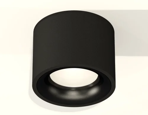 Светильник накладной Techno spot XS7511021 Ambrella light чёрный 1 лампа, основание чёрное в стиле хай-тек современный круглый фото 2