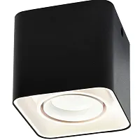 Светильник накладной Arton 51406 0 Ritter чёрный 1 лампа, основание чёрное в стиле современный квадратный