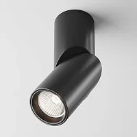Светильник накладной LED Dafne C027CL-L10B4K Maytoni чёрный 1 лампа, основание чёрное в стиле современный хай-тек круглый