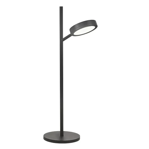 Настольная лампа LED CLT 027TL BL Crystal Lux чёрная 1 лампа, основание чёрное металл в стиле современный  фото 2