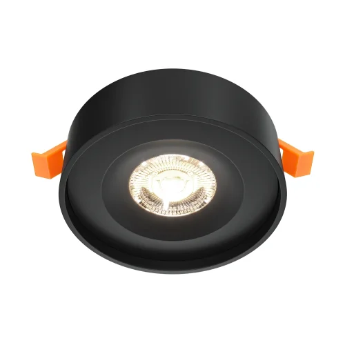 Светильник точечный LED Planet DL035-2-L6B4K Maytoni чёрный на 1 лампу, основание чёрное в стиле современный хай-тек 