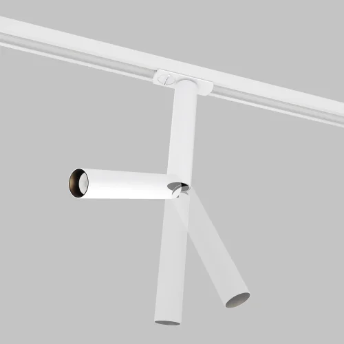 Трековый светильник LED Single phase track system Unity TR142-1-6W3K-W Maytoni белый для шинопроводов серии Single phase track system Unity белый фото 5