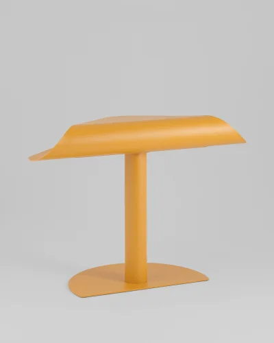 Журнальный столик Cornea, металл, желтый УТ000041893 Stool Group столешница из фото 4