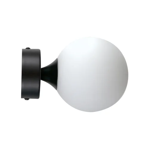 Светильник потолочный Vivari LH012141 LightHall белый на 1 лампу, основание чёрное в стиле современный шар фото 4 Светильник потолочный Vivari LH012141 LightHall белый на 1 лампу, основание чёрное в стиле современный шар фото 4