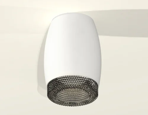 Светильник накладной Techno spot XS1122011 Ambrella light белый 1 лампа, основание белое в стиле современный круглый фото 3