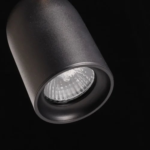 Светильник подвесной Астор 545013701 DeMarkt чёрный 1 лампа, основание чёрное в стиле современный  фото 5
