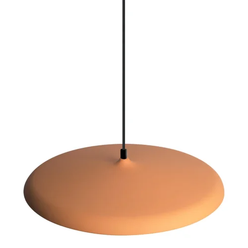 Светильник подвесной LED Plato 10119 Orange LOFT IT белый оранжевый 1 лампа, основание чёрное в стиле современный  фото 5