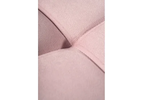 Стул на металлокаркасе Челси розовый / белый 493361 Woodville, розовый/велюр, ножки/металл/белый, размеры - ****490*600 фото 6