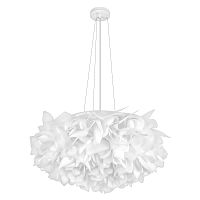 Люстра подвесная Слизия / Clizia 10594/780 White LOFT IT белая на 5 ламп, основание в стиле 