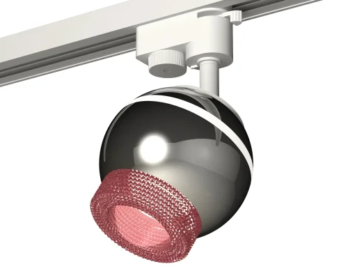 Трековый светильник XT1104003 Ambrella light серебряный розовый для шинопроводов серии Track System фото 2
