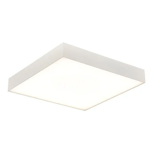Светильник потолочный LED ST608.532.96 ST-Luce белый на 1 лампу, основание белое в стиле хай-тек квадратный