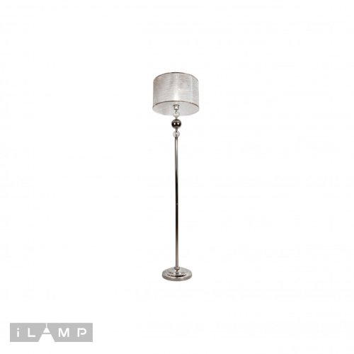 Торшер Chelsea F2400-1 Nickel iLamp  серебряный 1 лампа, основание никель в стиле современный американский
 фото 2