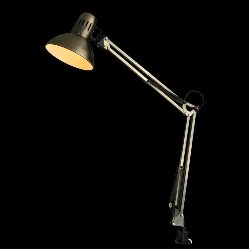 Настольная лампа на струбцине Senior A6068LT-1AB Arte Lamp античная бронза 1 лампа, основание античное бронза полимер в стиле современный  фото 2