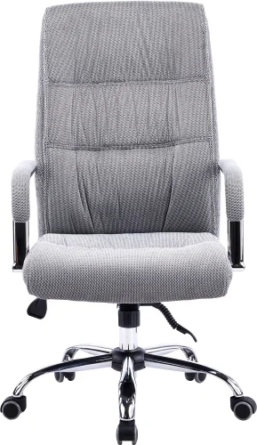 Кресло Бонд ТМ Ткань Серый ЕК-333А Ф Гри Everprof, серый/ткань, ножки//, размеры - 1080*1150***580* фото 3