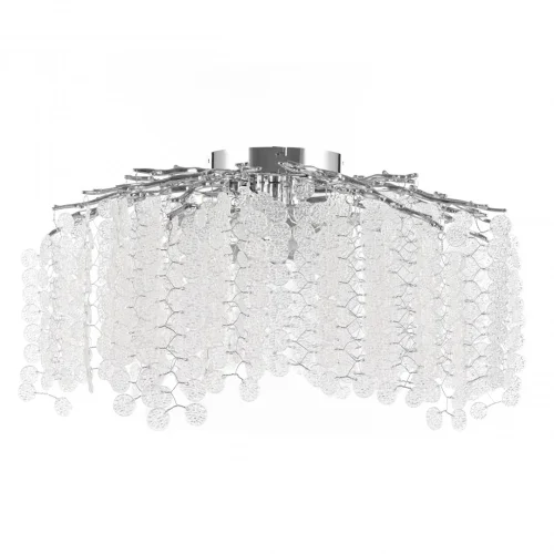Люстра потолочная Милано-3 23312.700.6.G9.C CR Артемилано прозрачная на 6 ламп, основание хром в стиле флористика современный ветви