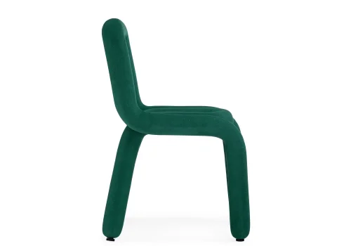 Стул на металлокаркасе Garden dark green 15805 Woodville, зелёный/ткань, ножки/ткань/зелёный, размеры - ****350*480 фото 5