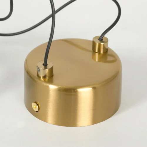 Светильник подвесной LED Lowell LSP-7107 Lussole бронзовый 1 лампа, основание бронзовое в стиле хай-тек современный  фото 4