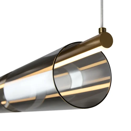 Светильник подвесной LED Stick FR5395PL-L12B Freya чёрный на 1 лампу, основание чёрное в стиле современный хай-тек фото 4