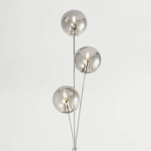 Торшер Томми CL102930 Citilux  серый 3 лампы, основание хром в стиле современный
 фото 3
